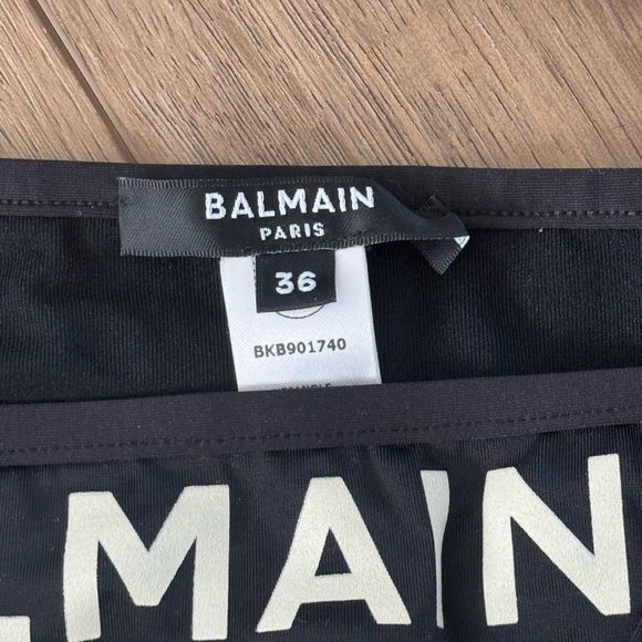 Balmain Logo Print Bikini - Picture 4 of 5